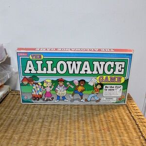 The Allowance Game Lakeshore Children's Board Game Money.